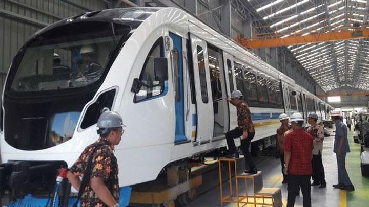 Uji Coba LRT Sumsel Lancar