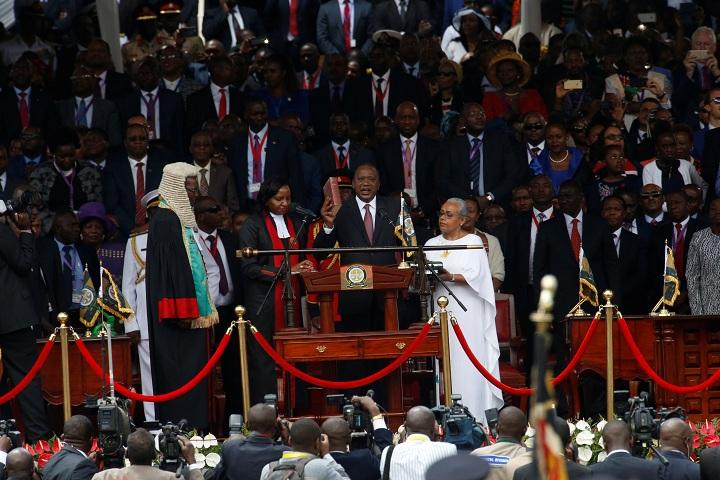 Kenyatta Kembali Jadi Presiden Kenya