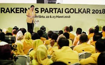 Golkar Dipastikan Dukung Jokowi di Pilpres 2019