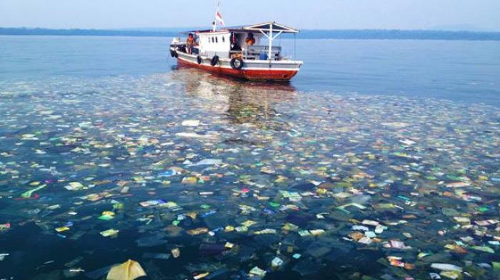 Pemerintah Tindak Tegas Pembuang Sampah di Laut