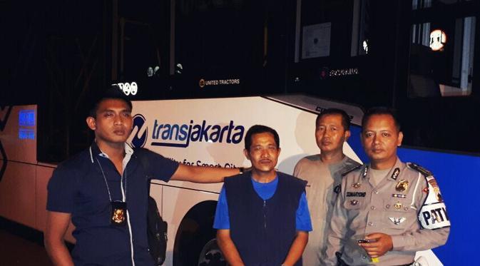 Tersangka Pencuri Bus Transjakarta Diperiksa Kejiwaannya