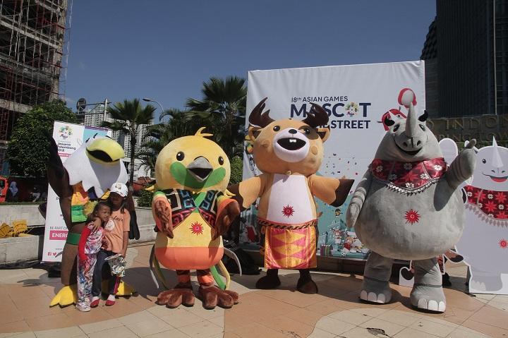 Maskot Asian Games 2018