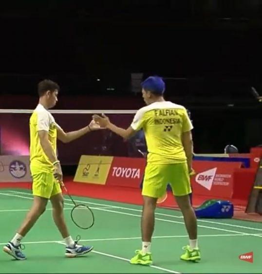 Fajar/Rian Langsung Tersingkir di Babak Pertama Toyota Thailand Open 