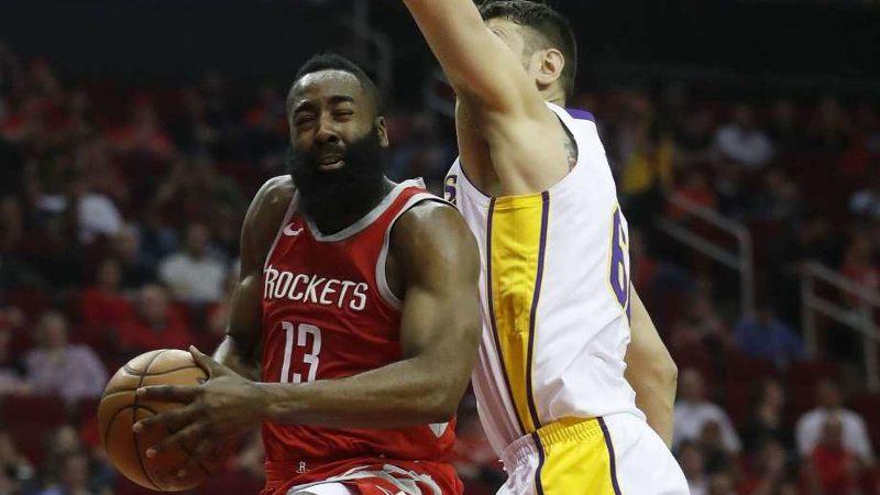 Harden Cetak 50 Poin, Rockets Taklukkan Lakers