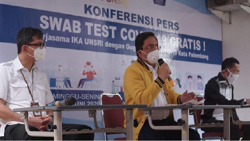 BNI dan IKA UNSRI Gelar Swab Test Gratis di Palembang