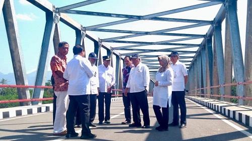 Jembatan Wijaya Kusuma di Kediri Diresmikan   