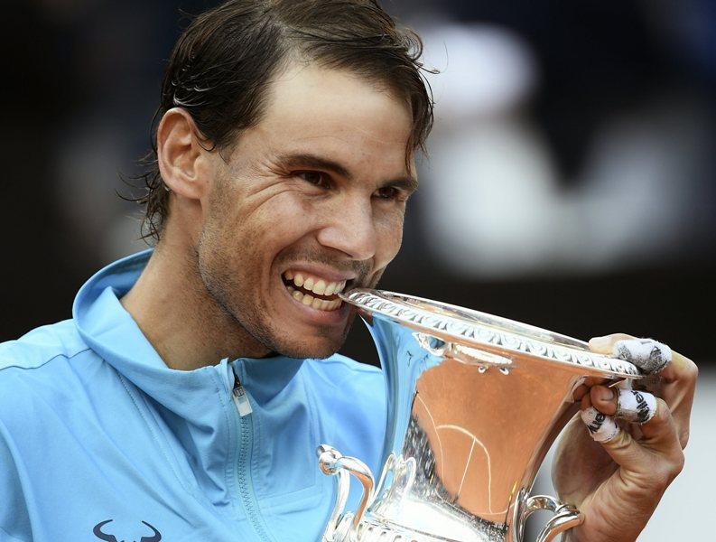 Nadal Taklukkan Djokovic untuk Juarai Italia Open