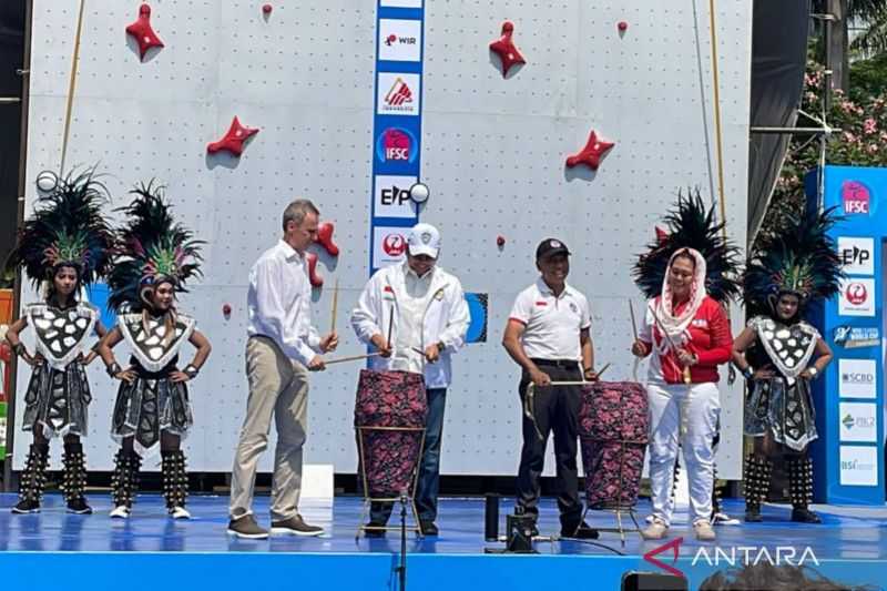 Piala Dunia Panjat Tebing 2022 Resmi Digelar di Jakarta, Indonesia Turunkan 42 Atlet