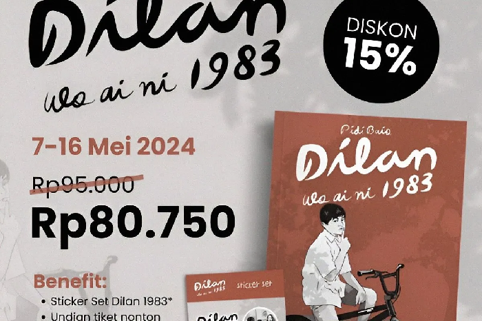 Pidi Baiq Siap Merilis Novel Terbaru 'Dilan 1983: Wo Ai Ni'