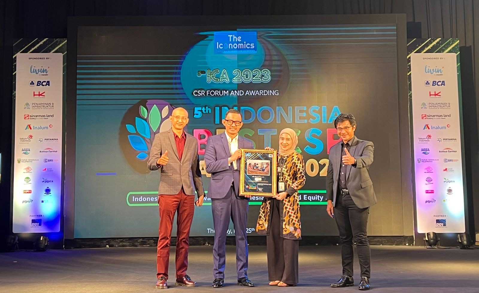 PII Raih Indonesia Best CSR & TJSL Awards 2023