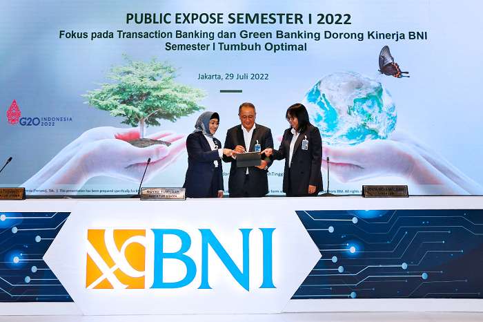 Pilihan BNI Memperkuat Green Financing Berbuah Manis, Kinerja  Semester I-2022 Tumbuh Optimal