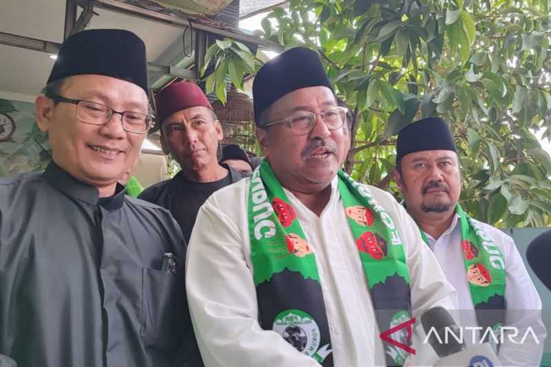 Pilkada DKI, Rano Karno Sowan ke Ketua Forum Betawi Rempug KH Lutfi Hakim