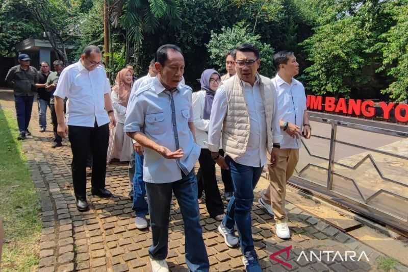 Pilkada DKI, Ridwan Kamil-Suswono Bahas Macet dan Banjir Saat Bertemu Sutiyoso