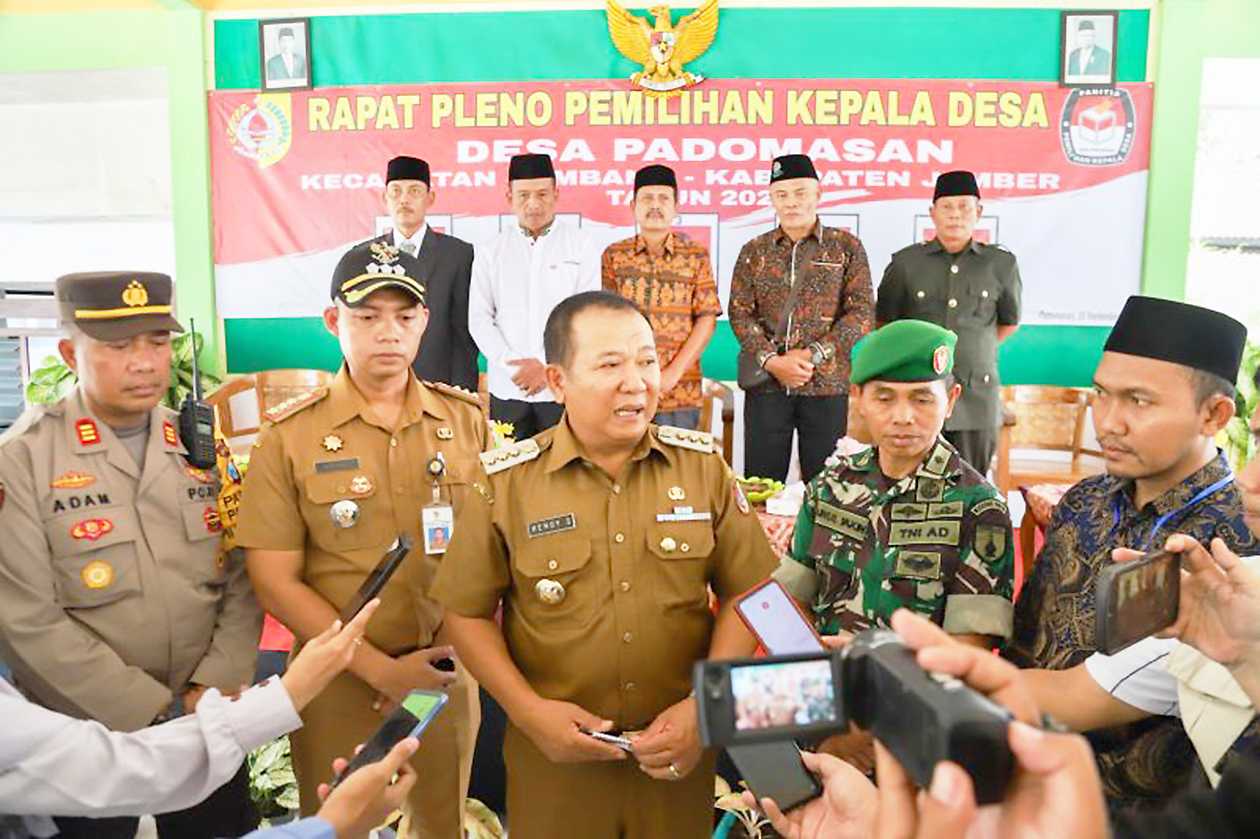 Pilkades Serentak di Jember Berlangsung Kondusif