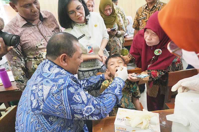 PIN Polio di Jakarta Utara