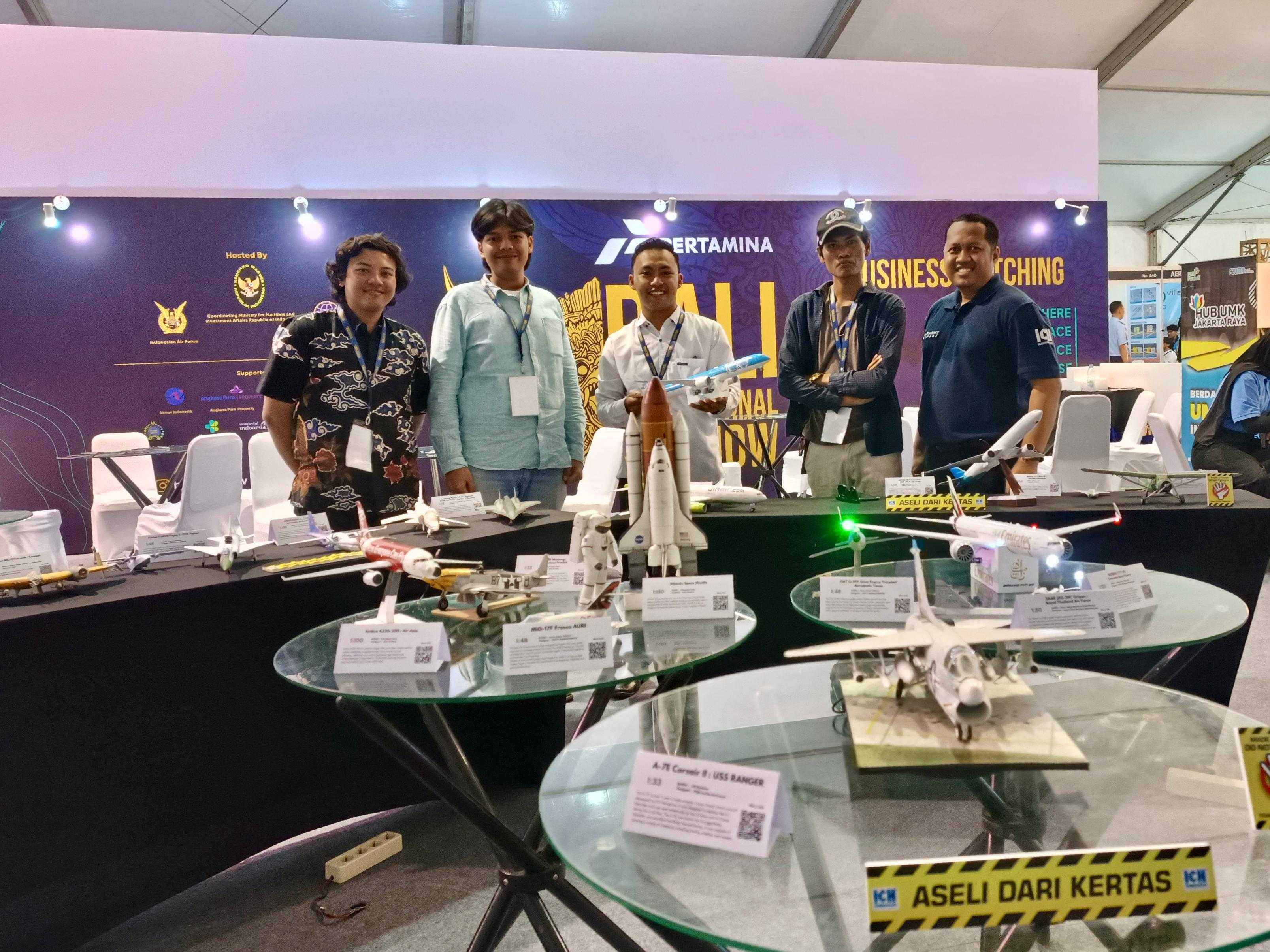 PLN Bina UMKM Go Global: Ichinogami Tembus Pasar Internasional  di Bali International Airshow 2024