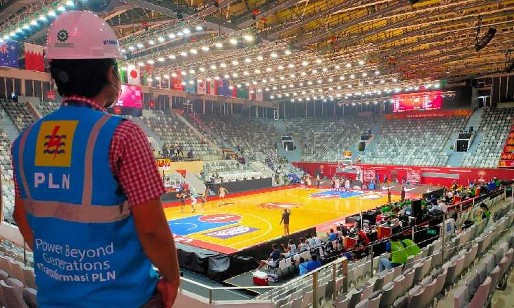 PLN Pasok Listrik Andal Sukseskan Gelaran Internasional FIBA Cup Asia 2022