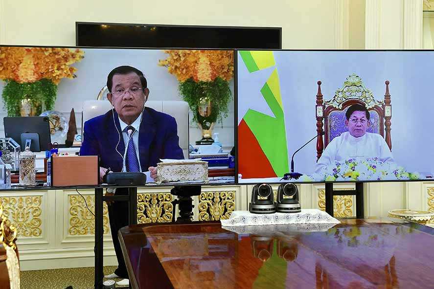 PM Kamboja Ajukan Syarat pada Junta