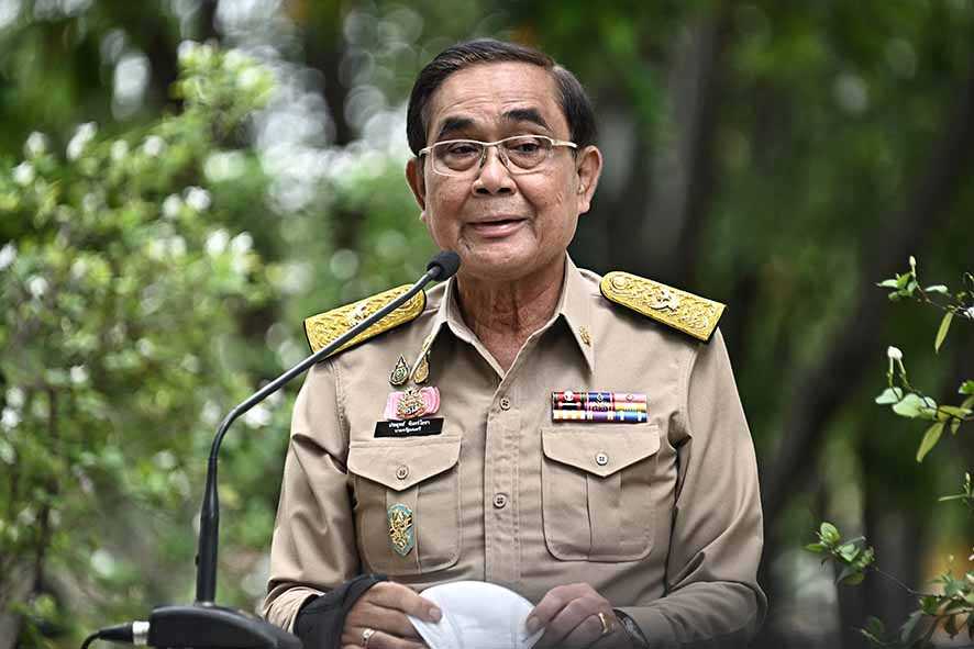 PM Prayut Bubarkan Parlemen