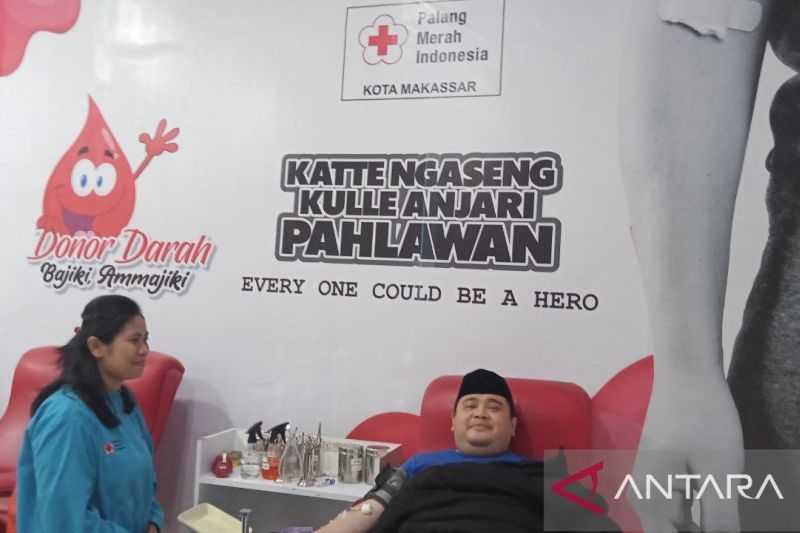 PMI Gandeng Mitra Perhotelan dan Tempat Wisata untuk Pengadaan Darah di Makassar