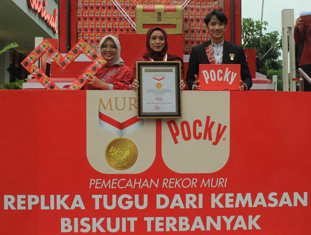 Pocky Tingkatkan Kualitas Sekaligus Pecahkan Rekor Indonesia dengan #Nextlevelpockytower