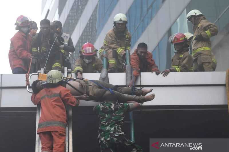 Polda Metro Jaya Diminta Usut Tuntas Kasus Kebakaran Gedung Cyber 1