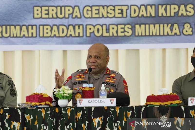 Polda Papua Tidak Akan Mundur Hadapi Kelompok Kekerasan Bersenjata