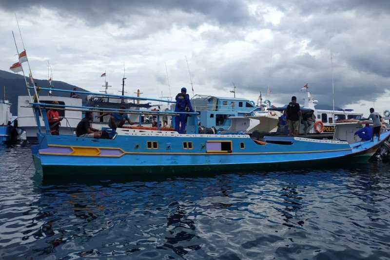 Polisi Amankan Nelayan yang Tangkap Ikan dengan Bahan Peledak