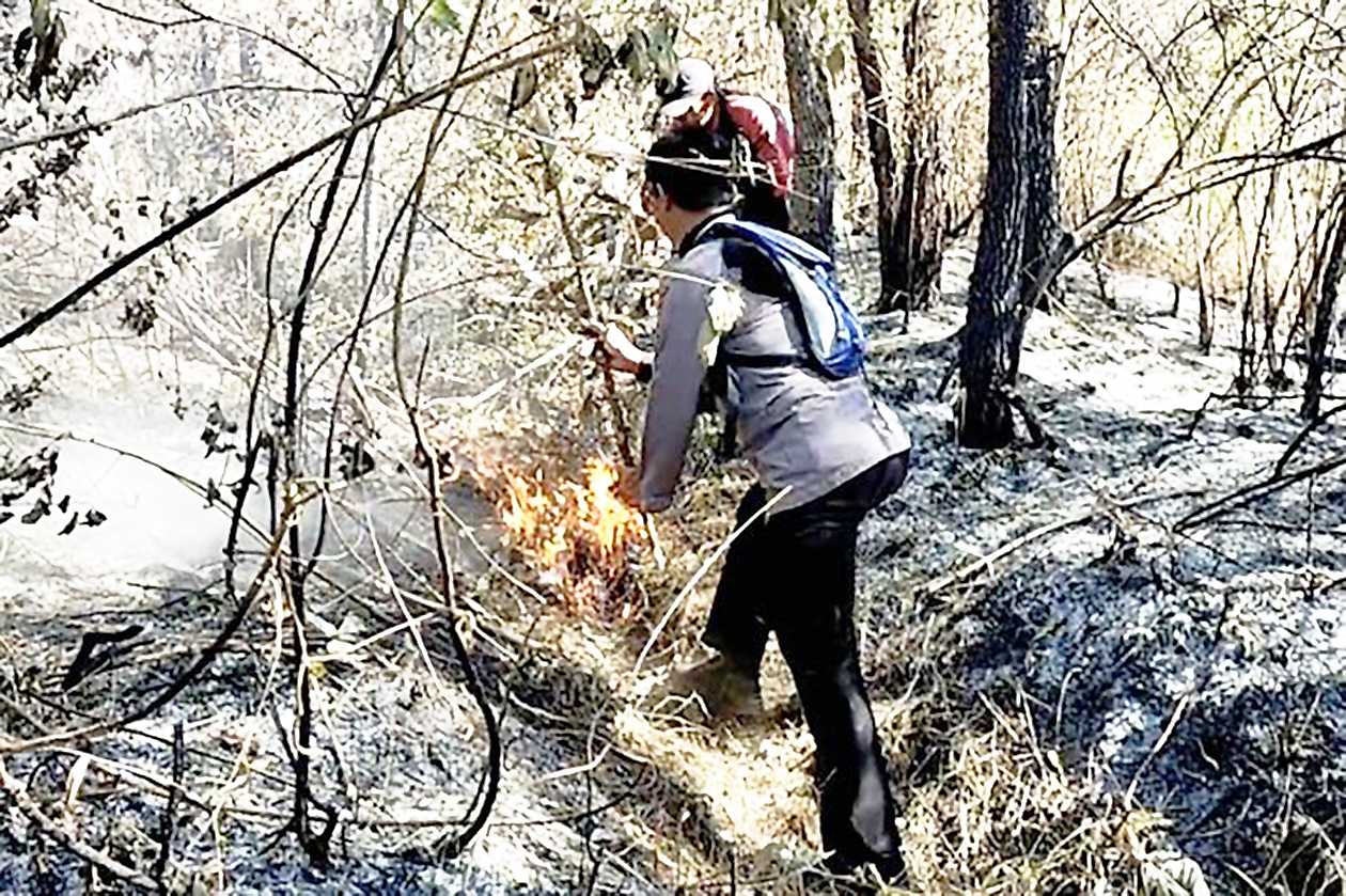 Polisi: Kebakaran Gunung Arjuno Akibat Aktivitas Perburuan Liar