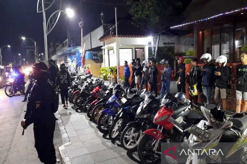 Polisi Kembali Sita 324 Unit Kendaraan Knalpot Brong di Solo