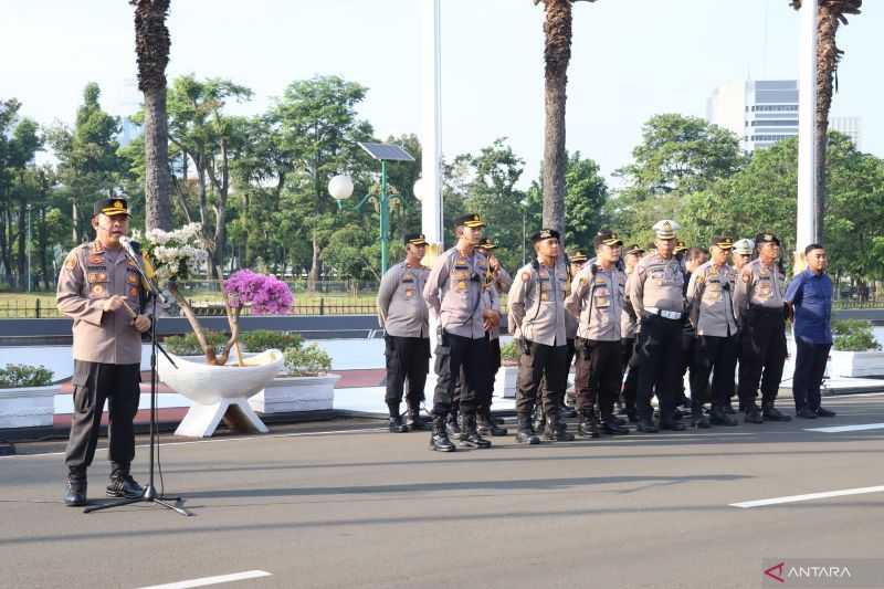 Polisi Kerahkan 2.013 Personel Amankan Aksi Demo di Gedung DPR