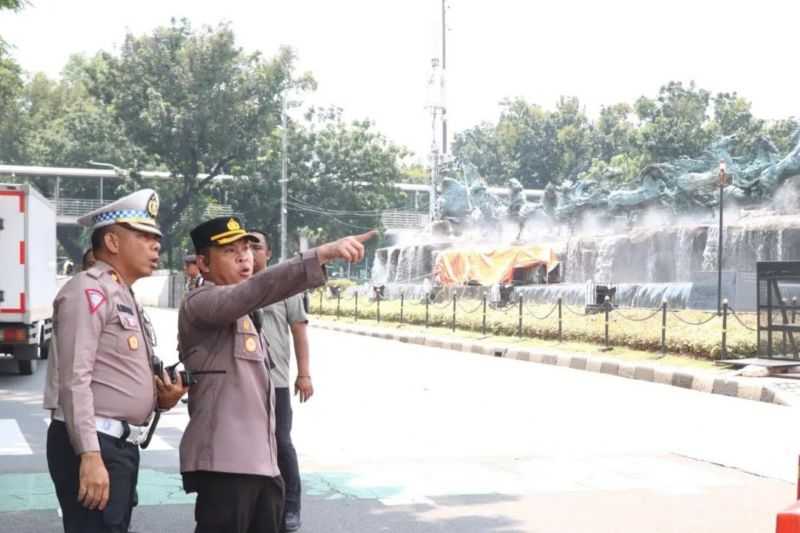 Polisi Kerahkan 747 Personel Kawal Kirab Bendera dari Istana ke Halim