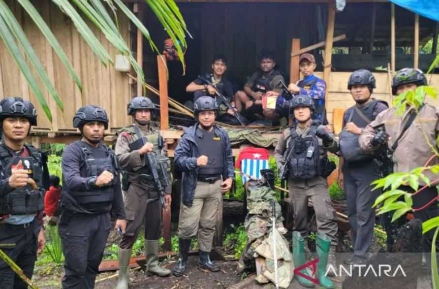 Polisi Tangkap 7 DPO Kasus Pembakaran di Kramomongga Fakfak