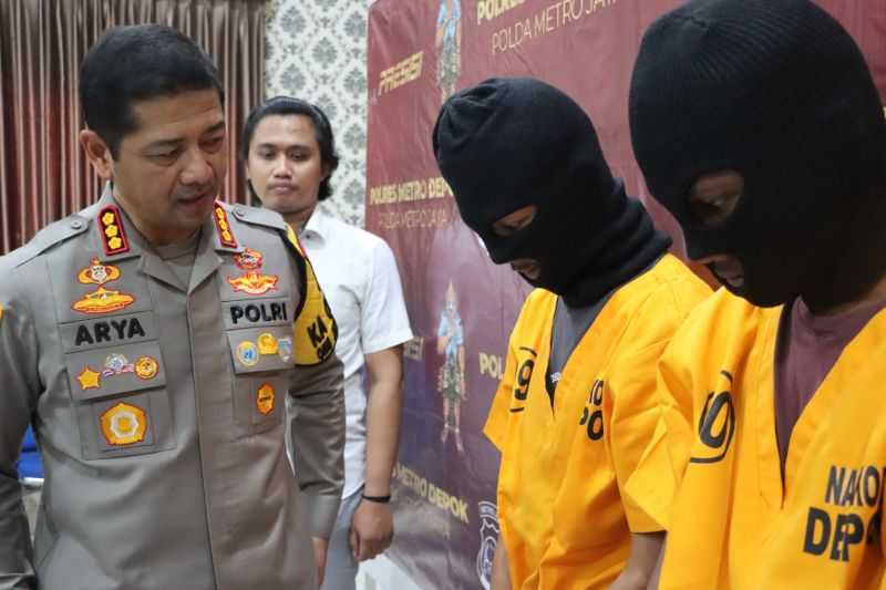 Polisi Ungkap Kasus Peredaran Sabu dan Ganja Cair di Depok