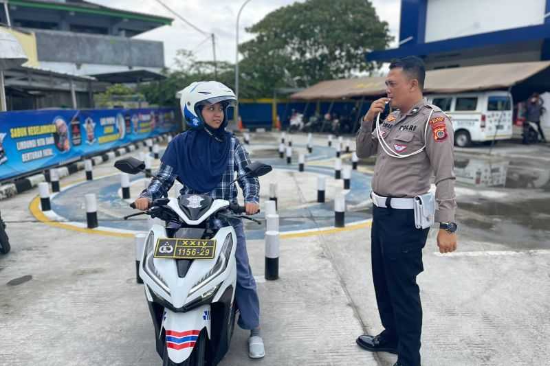 Polres Bantul Gulirkan Program Pelatihan Uji Teori Praktik SIM Gratis