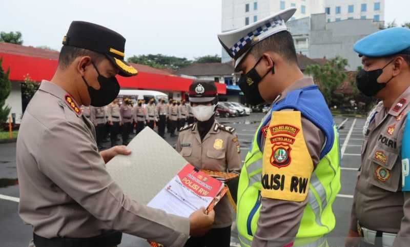 Polres Metro Tangerang Kota Kukuhkan 1.320 Personel Jadi Polisi RW