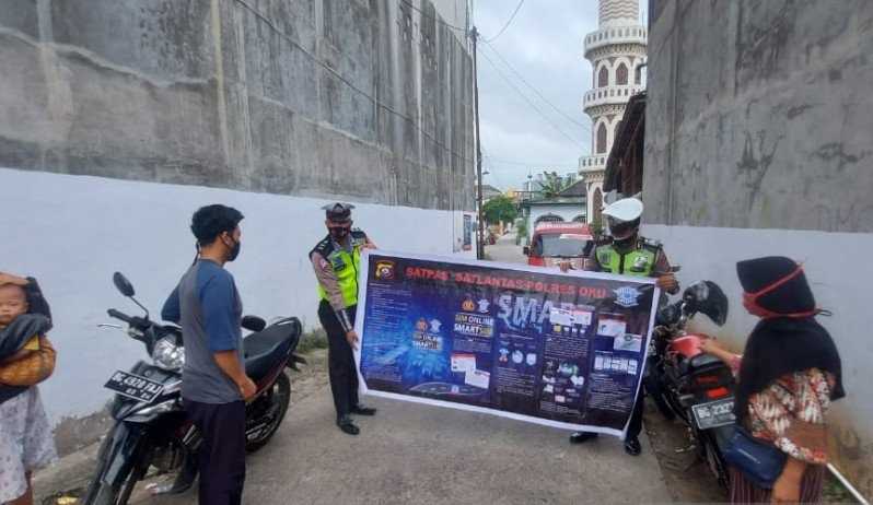 Polres OKU Permudah Masyarakat Membuat SIM Melalui Daring