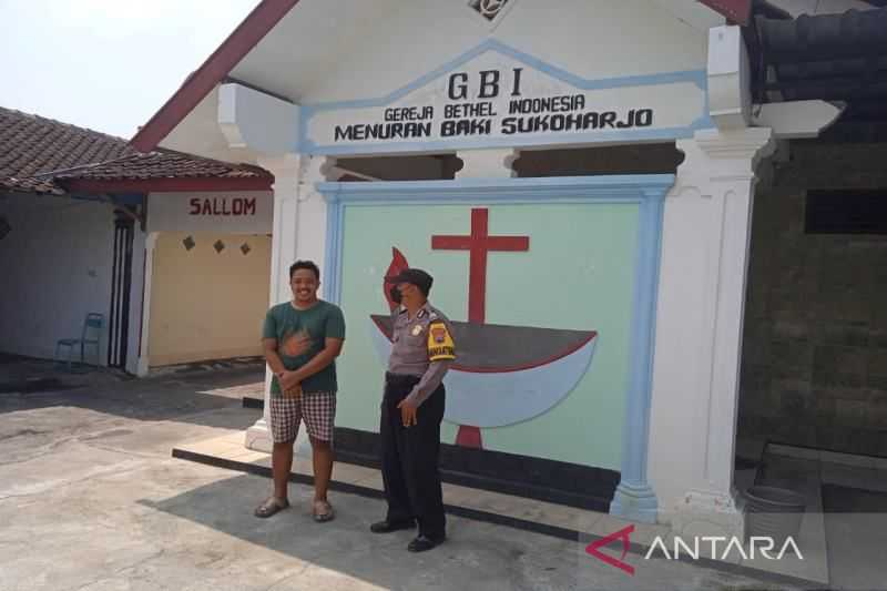 Polres Sukoharjo Intensifkan Patroli di Gereja jelang Perayaan Hari Raya Natal