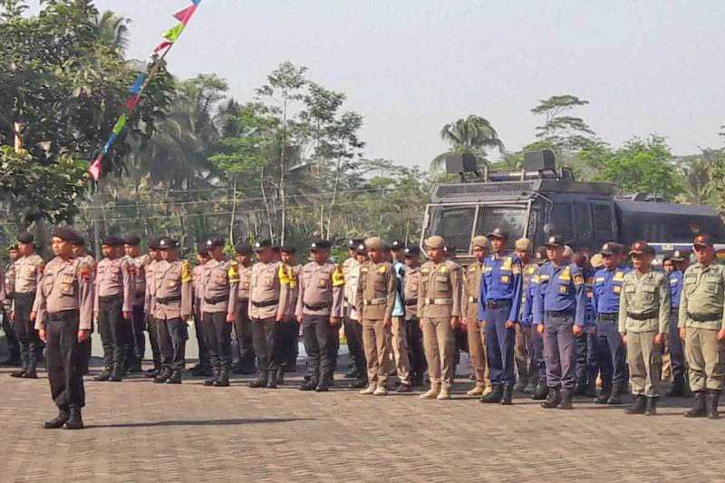 Polres Temanggung Gelar Pasukan Penanggulangan Bencana Karhutla