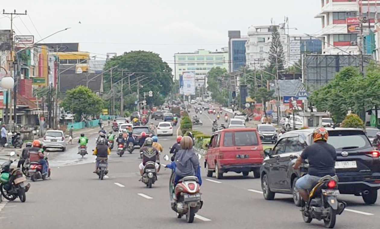 Polrestabes Palembang Tertibkan Sepeda Motor Berkenalpot Bising