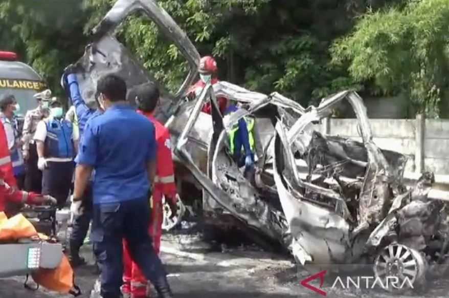 Polri: Kendaraan dan Korban Kecelakaan KM 58 Sudah Dievakuasi
