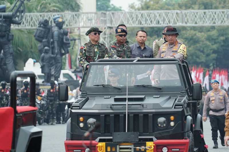 Polri Siagakan 15 Ribu Personel saat Pengambilan Sumpah Presiden