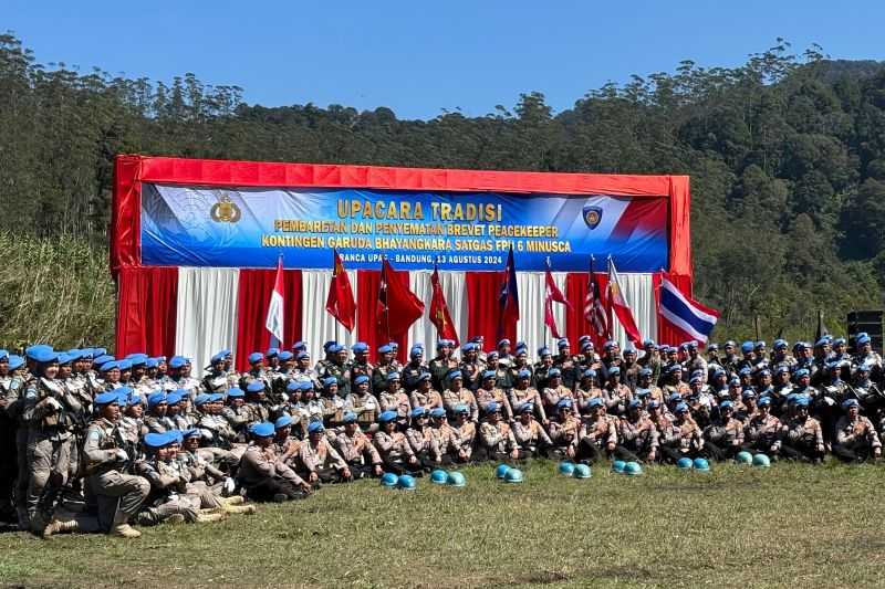 Polri Siapkan 150 Personel Pasukan Garuda untuk Misi Perdamaian ke Afrika Tengah