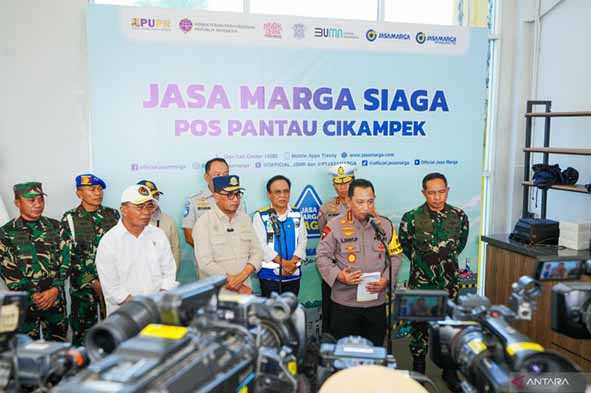 Polri Siapkan Jalur Arteri Jika Jalur Tol Penuh