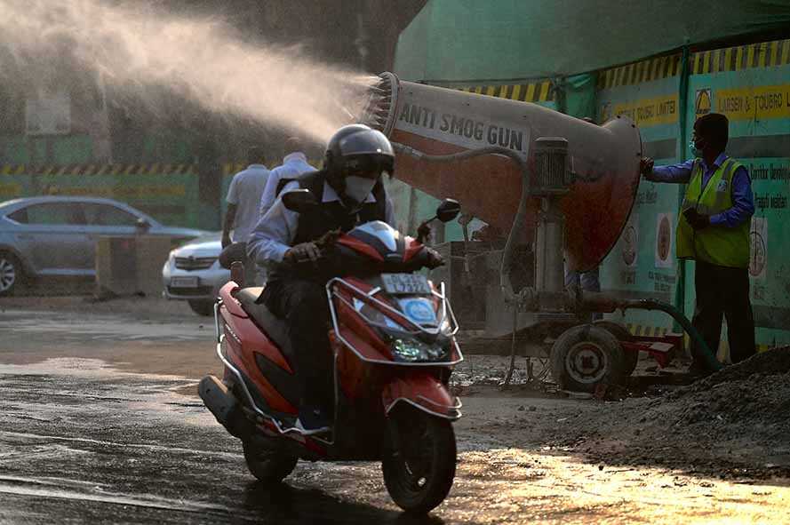Polusi Asap di New Delhi  Makin Memburuk