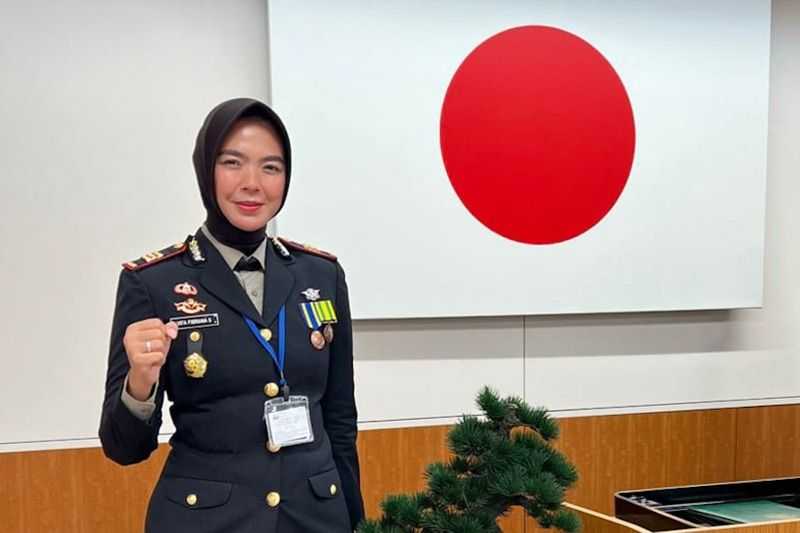 Polwan Berpangkat AKP dari Polda Aceh Ini Terpilih Wakili RI Studi Banding ke Jepang
