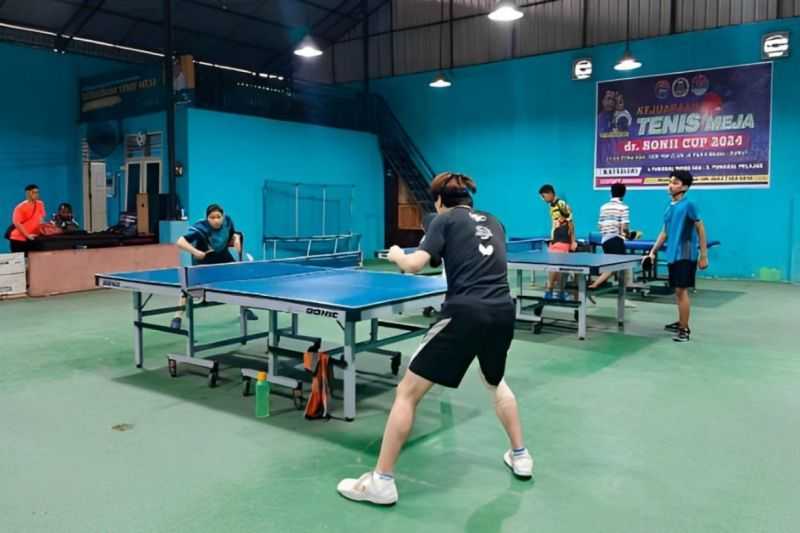 PON XXI, 28 Laga Penyisihan Tenis Meja Digelar di Medan Hari Ini