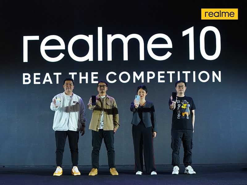 Ponsel untuk Anak Muda Realme 10 Diluncurkan