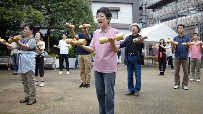 Populasi Lansia Jepang Meningkat Capai Rekor Baru