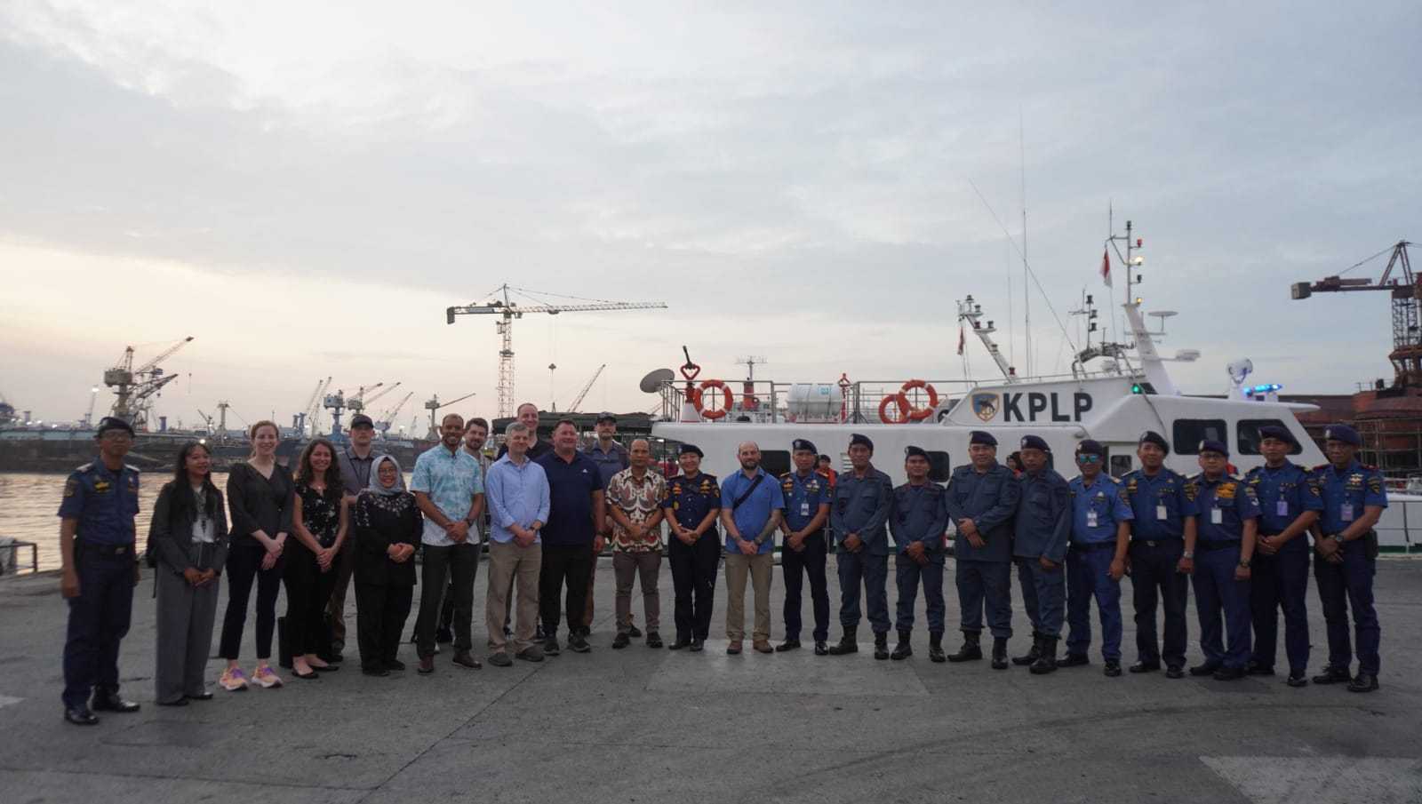 PPLP Tanjung Perak Ganden Kedutaan AS dan US Coast Guard Kembangkan SDM